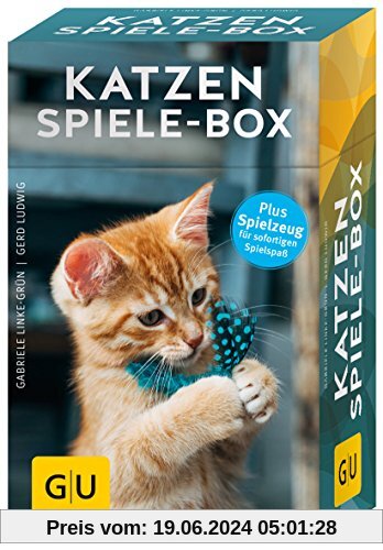 Katzen-Spiele-Box: Plus Spielzeug für sofortigen Spielspaß (GU Tier-Box)